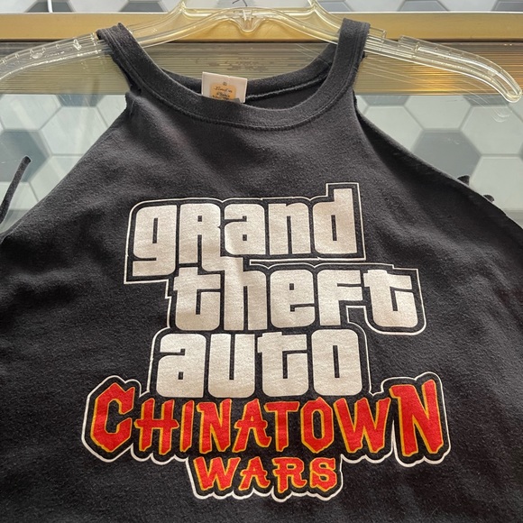 Grand Theft Auto Remastered Halter Top Shirt - Picture 2 of 6